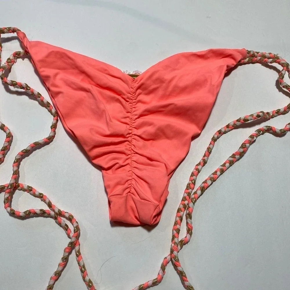 Beach Bunny Side Tie Bikini Bottom - Picture 4 of 8